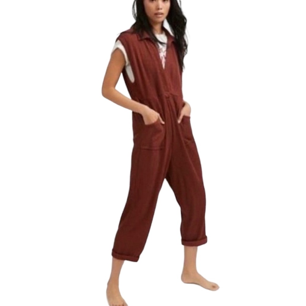 Free People Beach Jumpsuit Carousel